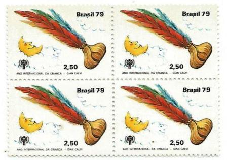 QC1121MINT - Ano Internacional da Criança - Peteca - 1979 - MINT