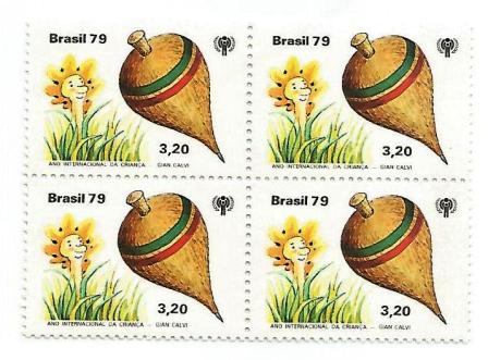 QC1122MINT - Ano Internacional da Criança - Pião - 1979 - MINT