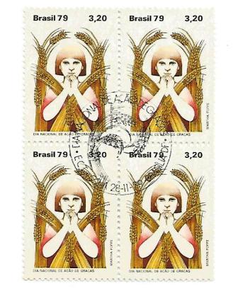 QC1129CBC - Dia Nacional de Ação de Graça - Criança - 1979 - CBC
