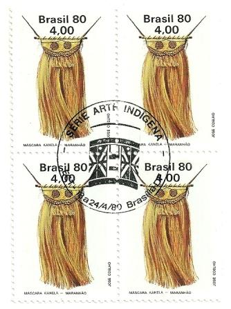 QC1139CBC - Arte indígena - Máscara Kanela - 1980 - CBC