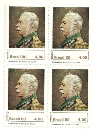 QC1141MINT - Homenagem ao Duque de Caxias - 1980 - MINT