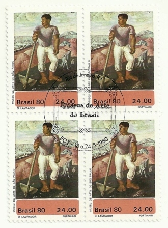 QC1142CBC - Museu de Artes do Brasil - C. Portinari 1980 - CBC