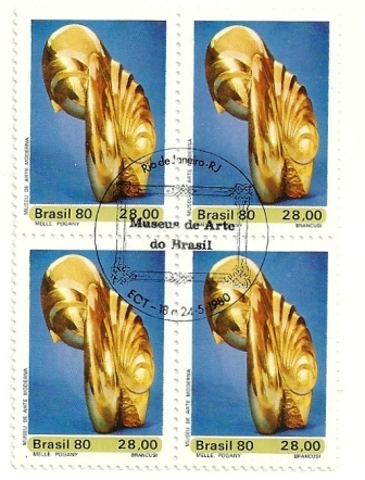 QC1143CBC - Museu de Artes do Brasil - C. Brancusi - 1980 - CBC