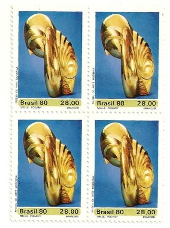 QC1143MINT - Museu de Artes do Brasil - C. Brancusi - 1980 - MINT