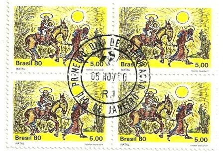 QC1171CPD- Natal - " Fuga para o Egito" - 1980 -CPD