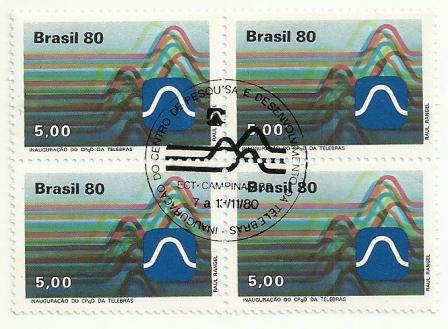 QC1172CBC- Inauguração do Centro de Pesquisa e Desenvolvimento da Telebrás - Campinas - 1980 -CBC