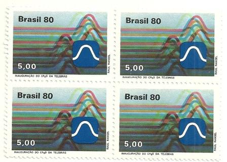 QC1172MINT- Inauguração do Centro de Pesquisa e Desenvolvimento da Telebrás - Campinas - 1980 -MINT