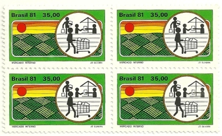 QC1184MINT- Desenvolvimento Agrícola - Mercado Interno - 1981 -MINT