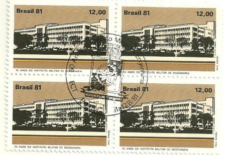 QC1213CBC- Cinquentário do Instituto Militar de Engenharia - IME - Instituto - 1981 - CBC