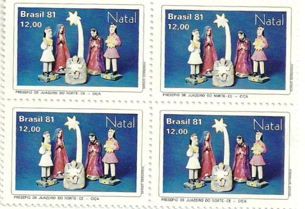 QC1227MINT - Natal Presépios Populares - Juazeiro - 1981 - MINT