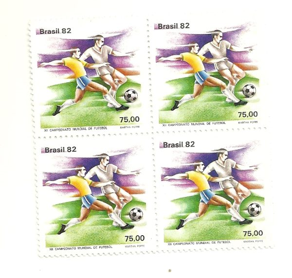 QC1245MINT - XII Campeonato Mundial de Futebol Espanha - Disputa - 1982 - MINT