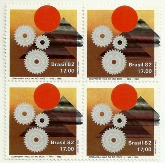 QC1259MINT - Cia Vale do Rio Doce - Símbolos - 1982 - MINT