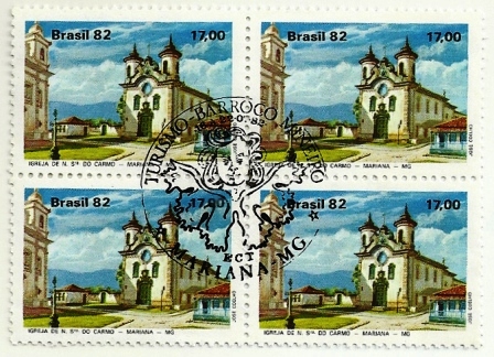 QC1267CBC - Turismo o Barroco Mineiro - Igreja N. Sra. Carmo - 1982 - CBC