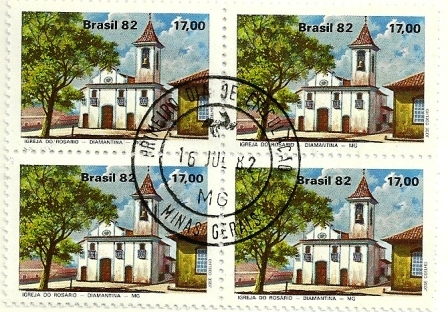 QC1268CPD - Turismo o Barroco Mineiro - Igreja do Rosário - 1982 - CPD