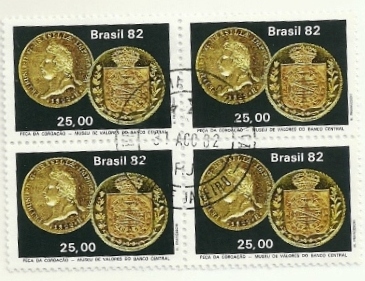 QC1278CPD - Numismática Museu de Valores do Banco Central do Brasil - Peça Coroação - 1982 - CPD