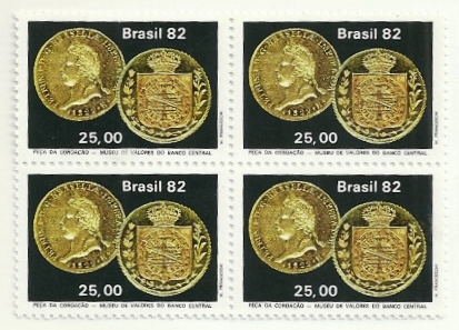 QC1278MINT - Numismática Museu de Valores do Banco Central do Brasil - Peça Coroação - 1982 - MINT