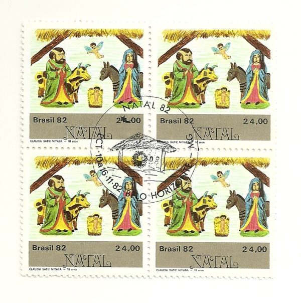 QC1290CBC - Natal Desenhos Infantis - Nascimento   - 1982 - CBC