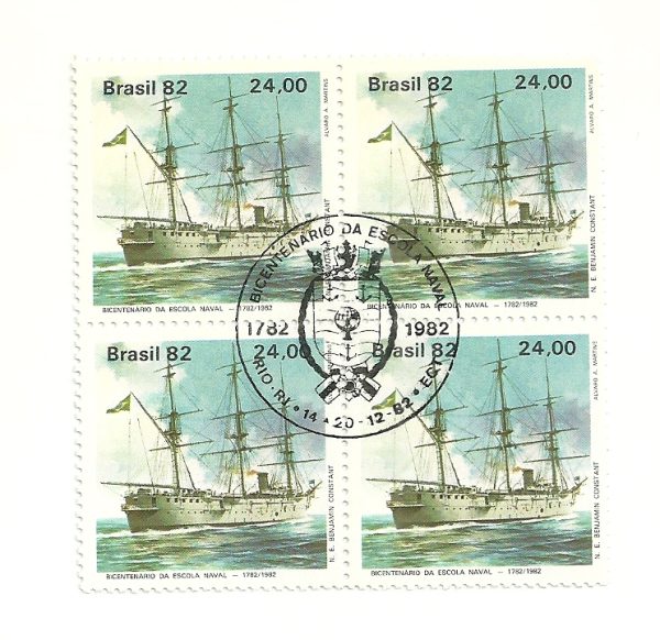QC1301CBC - Bicentenário da Escola Naval - B.Constante - 1982 - CBC