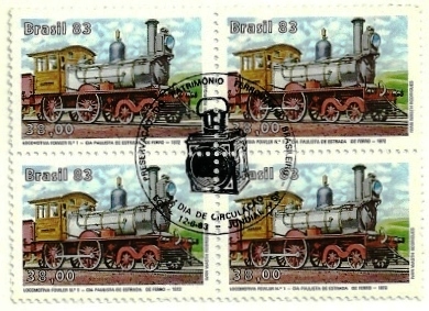 QC1328CBC - Preservação do Patrimônio Ferroviário Brasileiro - Fowler - 1983 - CBC