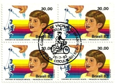 QC1332CBC - Campanha de Vacinação Infantil - Prev. Poliomielite - 1983 - CBC