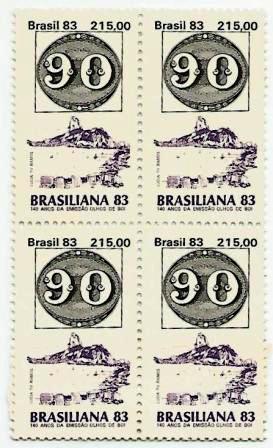 QC1337MINT - 140 Anos da Emissão "Olhos de Boi" 1983 - 90rs - MINT