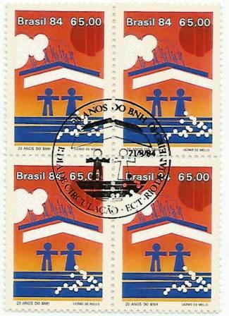 QC1411CBC - 20 anos do Banco Nacional da Habitação - BNH - 1984 - CBC