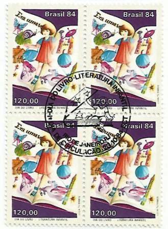 QC1421CBC - Dia do Livro - Literatura Infantil - 1984 - CBC