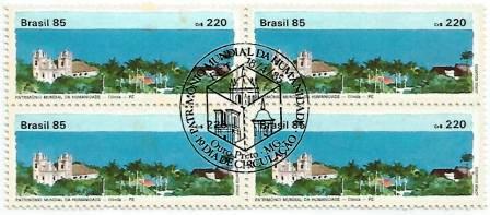 QC1449CBC - Patrimônio Mundial da Humanidade - 1985 - CBC
