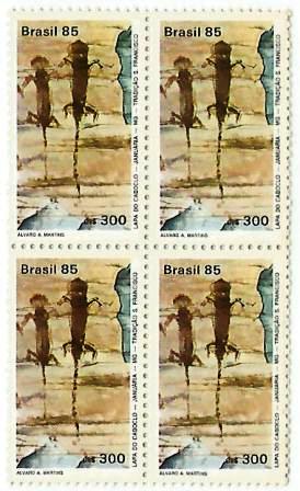 QC1456MINT - Pinturas Rupestres - BRAPEX VI - 1985 - MINT