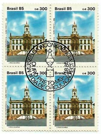 QC1473CBC - Museu da Inconfidência e Museu Histórico e Diplomático Itamaraty - 1985 - CBC