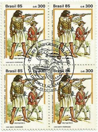 QC1477CBC - Trajes e Uniformes Militares - 1985 - CBC