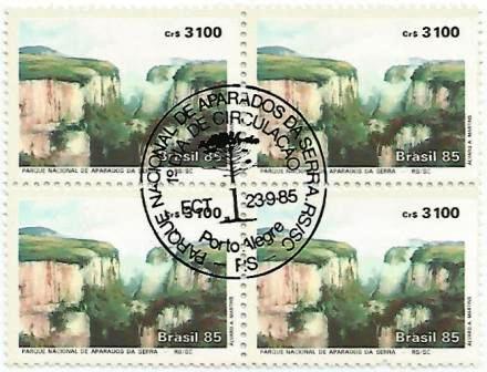 QC1482CBC - Parque Nacional de Aparados da Serra - RS/SC - 1985 - CBC