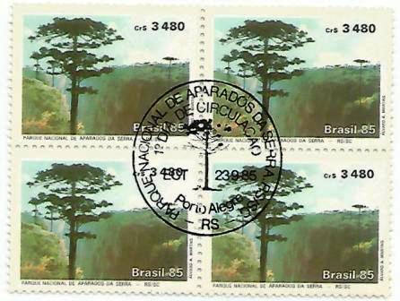 QC1484CBC - Parque Nacional de Aparados da Serra - RS/SC - 1985 - CBC