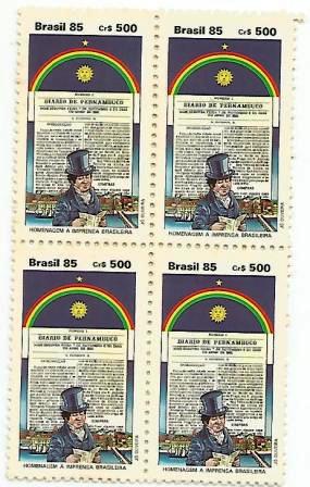 QC1493MINT - Homenagem à Imprensa Brasileira - 1985 - MINT