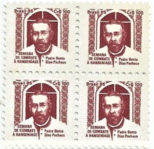 QC1501MINT - SEMANA DE COMBATE Á HANSENÍASE - PADRO BENTO - MINT