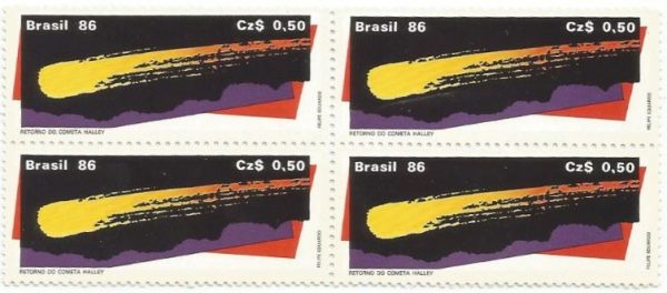 QC1507MINT - RETORNO DO COMETA HALLEY - MINT