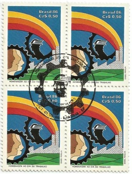QC1509CBC - HOMENAGEM AO DIA DO TRABALHO - 1986 - CBC