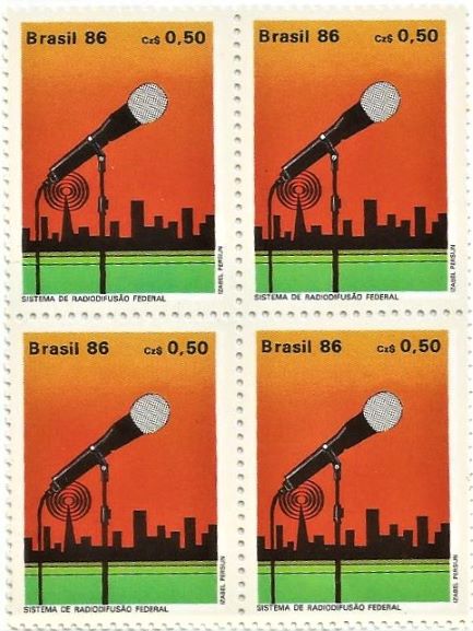 QC1521MINT - SISTEMA DE RADIODIFUSÃO FEDERAL - 1986 - MINT