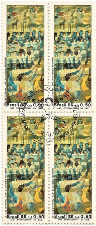 QC1522CBC - ANO INTERNACIONAL DA PAZ - 1986 - CBC