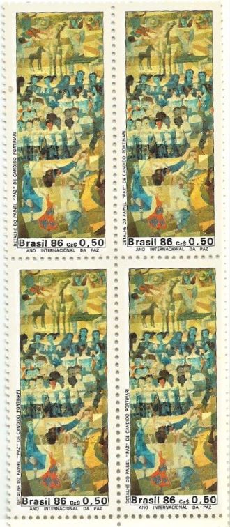 QC1522MINT - ANO INTERNACIONAL DA PAZ - 1986 - MINT