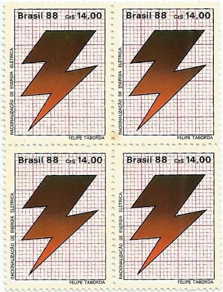 QC1580MINT - RACIONALIZAÇÃO DE ENERGIA - 1988 - MINT