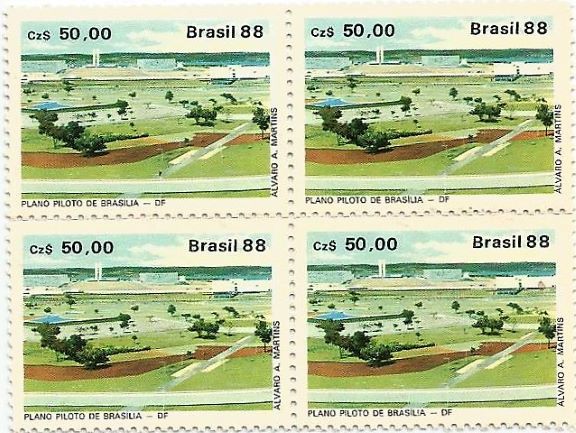 QC1586MINT - LUBRAPEX 88 - XIIª EXPOSIÇÃO FILATÉLICA LUSO-BRASILEIRA, PORTO - 1988 - MINT
