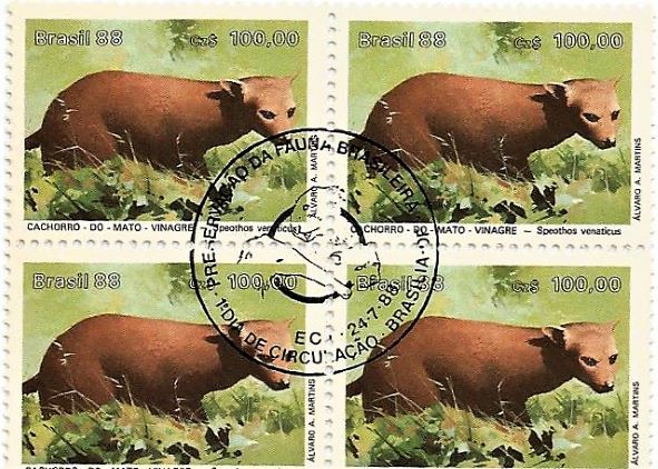 QC1593CBC - PRESERVAÇÃO DA FAUNA BRASILEIRA MAMIFEROS EM EXTINÇÃO - 1988 - CBC