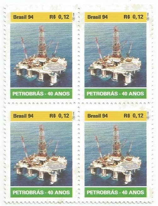 QC1906MINT - 40 ANOS DA PETROBRÁS - 1994 - MINT