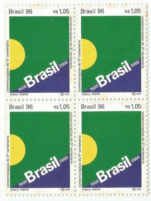 QC1991MINT - COMEMORAÇÃO DO 5° CENTENÁRIO DO DESCOBRIMENTO - 1996 - MINT