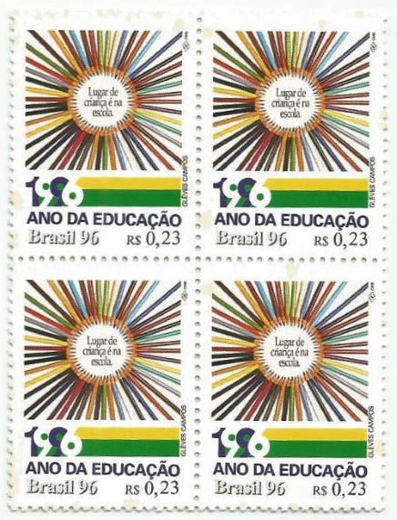 QC2004MINT - ANO DA EDUCAÇÃO - 1996 - MINT