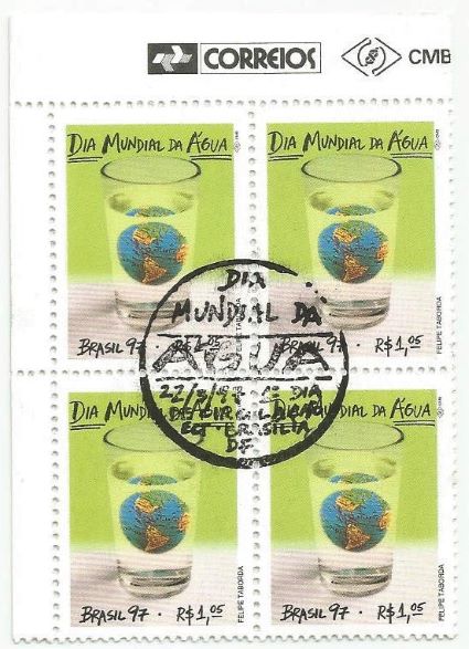 QC2027CBC - DIA MUNDIAL DA ÁGUA - 1997 - CBC