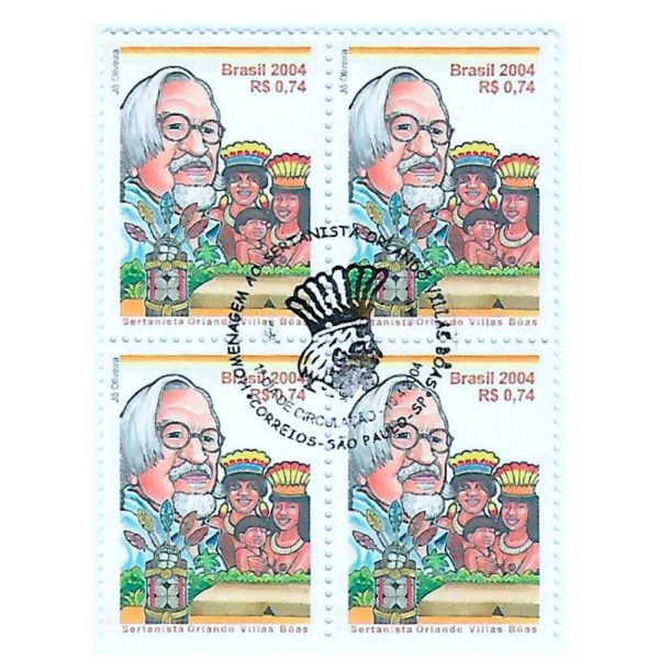 QC2566 CBC - Homenagem ao Sertanista Orlando Villas Bôas - 2004