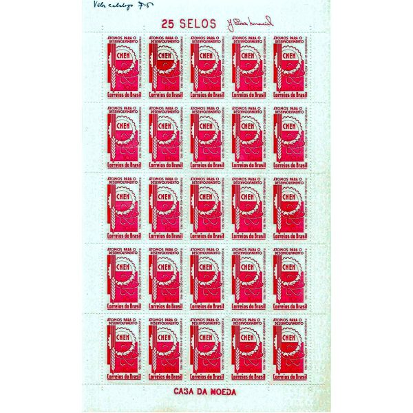 SCF0495  - Aniversário da Lei 4118 - Átomos para o Desenvolvimento - 1963