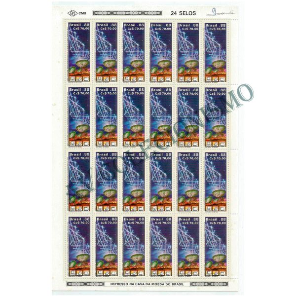 SCF1617 - ANSAT10 - TELEBRAS - EMBRATEL -1988